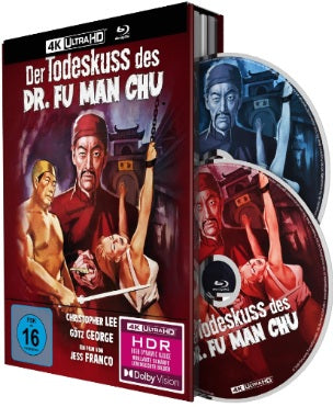 The Blood of Fu Manchu Limited Mediabook (4K Ultra HD + Blu-Ray/Region B) (Import/Filmjuwelen)