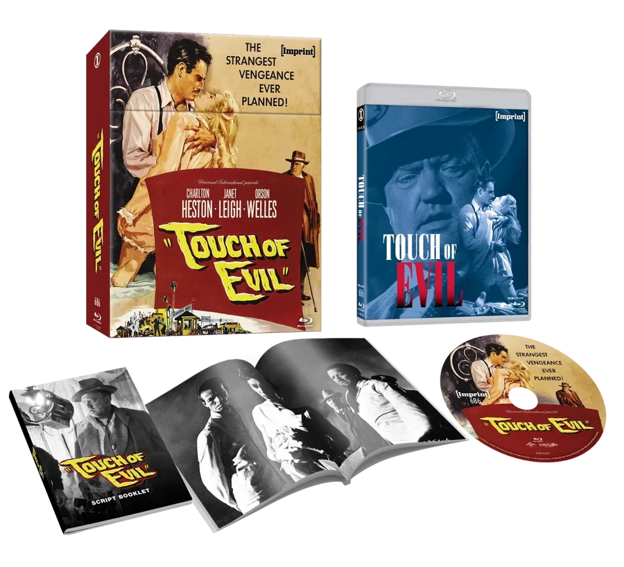PRE-ORDER: Touch of Evil (1958) - Blu-ray Limited Edition Hardbox + Hardcover Booklet + Softcover Booklet