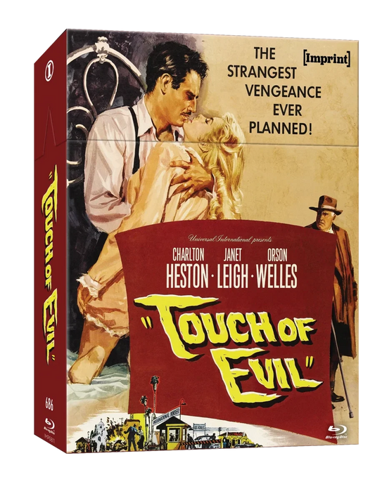 PRE-ORDER: Touch of Evil (1958) - Blu-ray Limited Edition Hardbox + Hardcover Booklet + Softcover Booklet