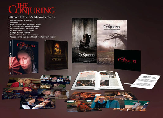 The Conjuring Limited Collector's Edition with Steelbook Pre-Order