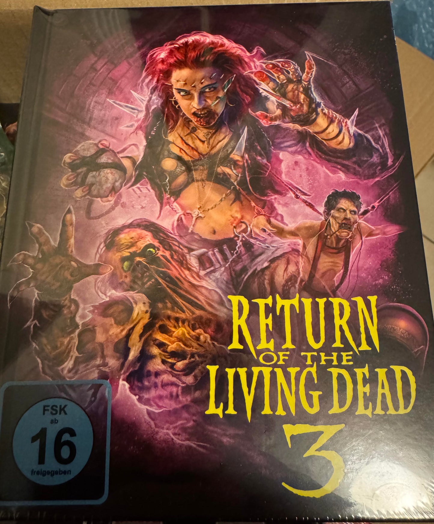 Return of the Living Dead 3 Limited Edition Mediabook Cover B (Blu-Ray/Region B) (Import/Plaion Pictures)