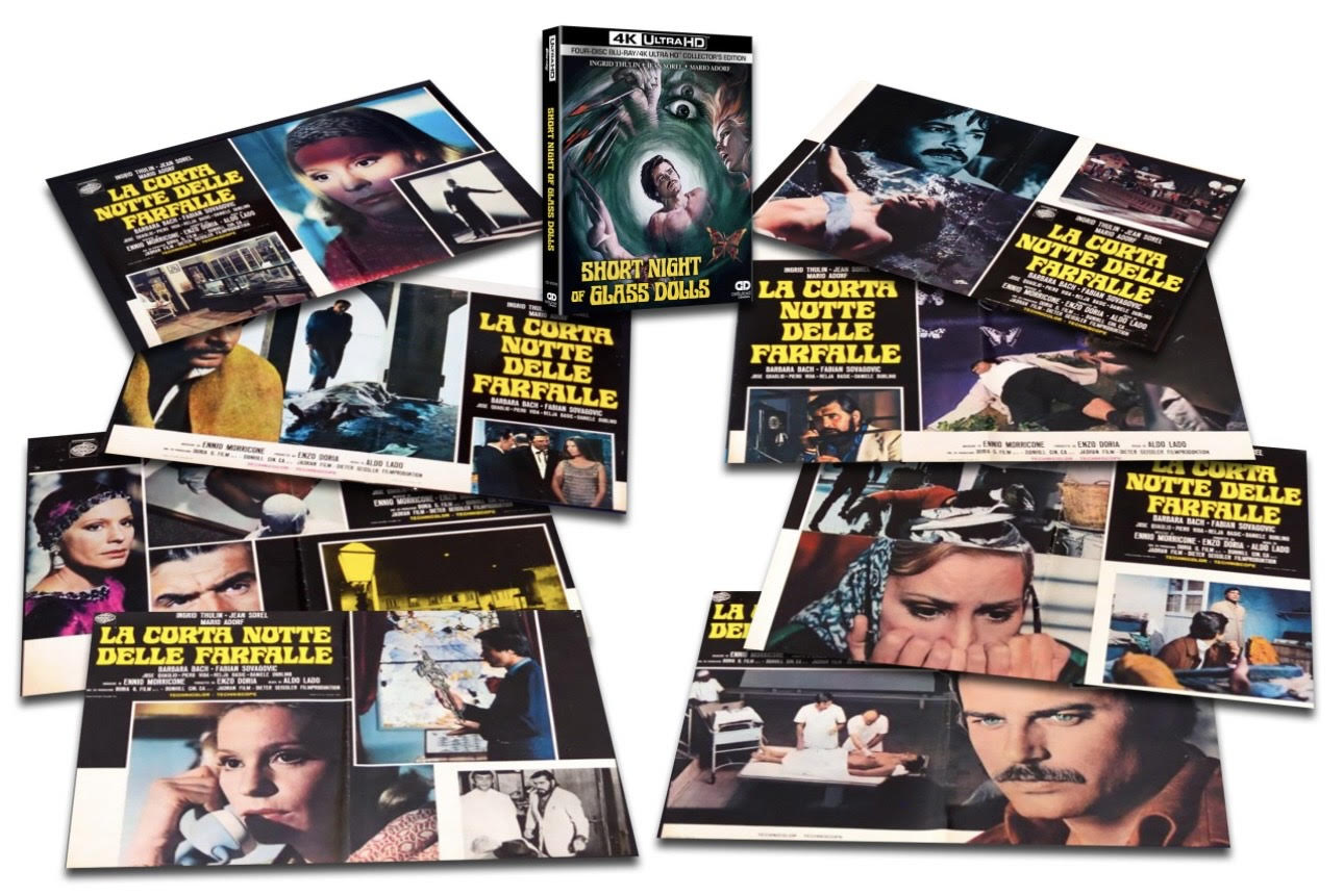 Short Night Of Glass Dolls 4K UHD/Blu-Ray Collector's Edition With Hardcase