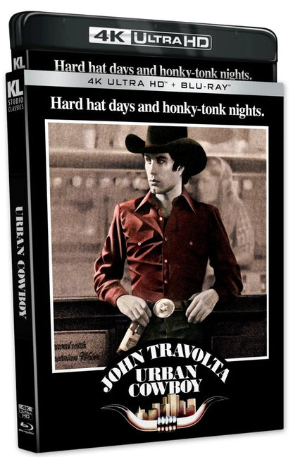 PRE-ORDER: Urban Cowboy 4K UHD + Blu-Ray (Kino)