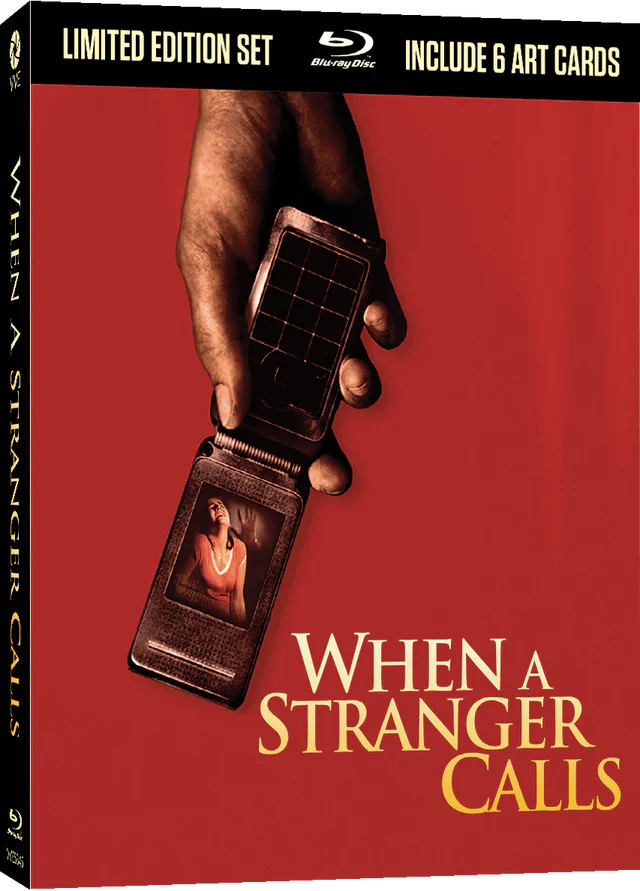 WHEN A STRANGER CALLS (2006) - BLU-RAY LIMITED EDITION LENTICULAR HARDCASE + ART CARDS