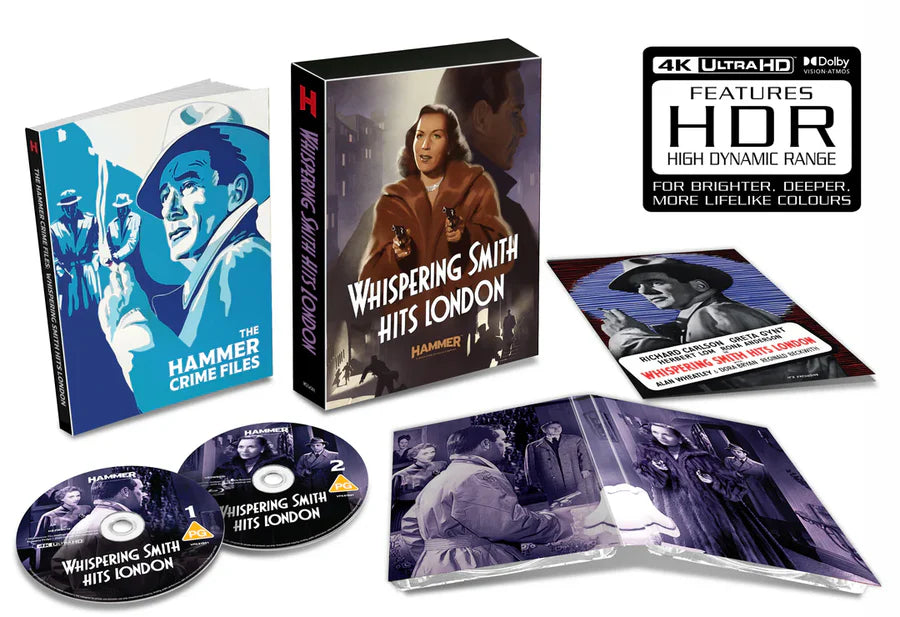 PRE-ORDER: Whispering Smith Hits London Limited Collectors Edition 4K Ultra HD + Blu-Ray (Region Free)