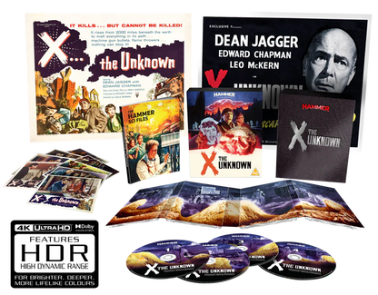 PRE-ORDER: X The Unknown Limited Collectors Edition 4K Ultra HD + Blu-Ray (Region Free)