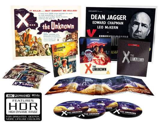 PRE-ORDER: X The Unknown Limited Collectors Edition 4K Ultra HD + Blu-Ray (Region Free)